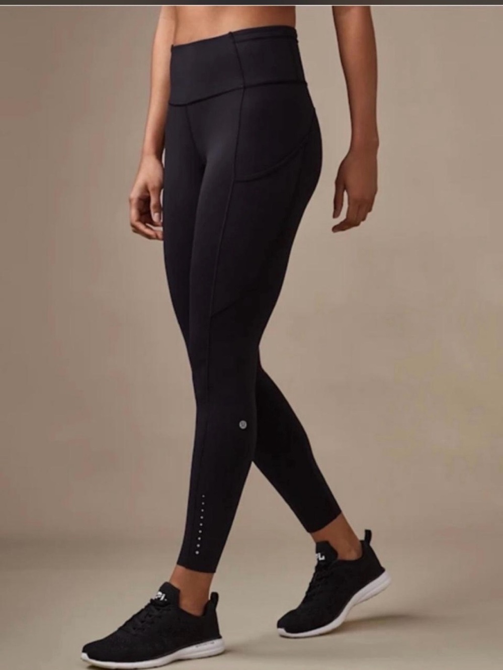 lululemon athletica Black Fast and Free Reflective Nulux
